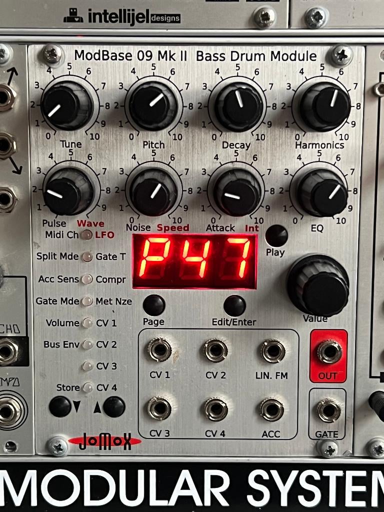 Jomox Modbase 09 mkii Bass Drum Module eurorack, Muziek en Instrumenten, Ophalen, Gebruikt, Overige merken