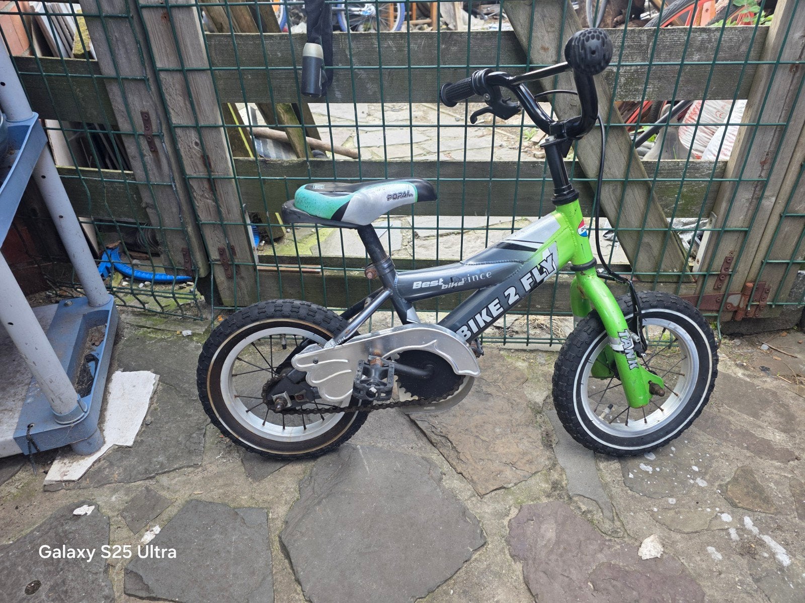 eerste fietsje jongens, Fietsen en Brommers, Ophalen, Terugtraprem, Bike 2 fly, Gebruikt