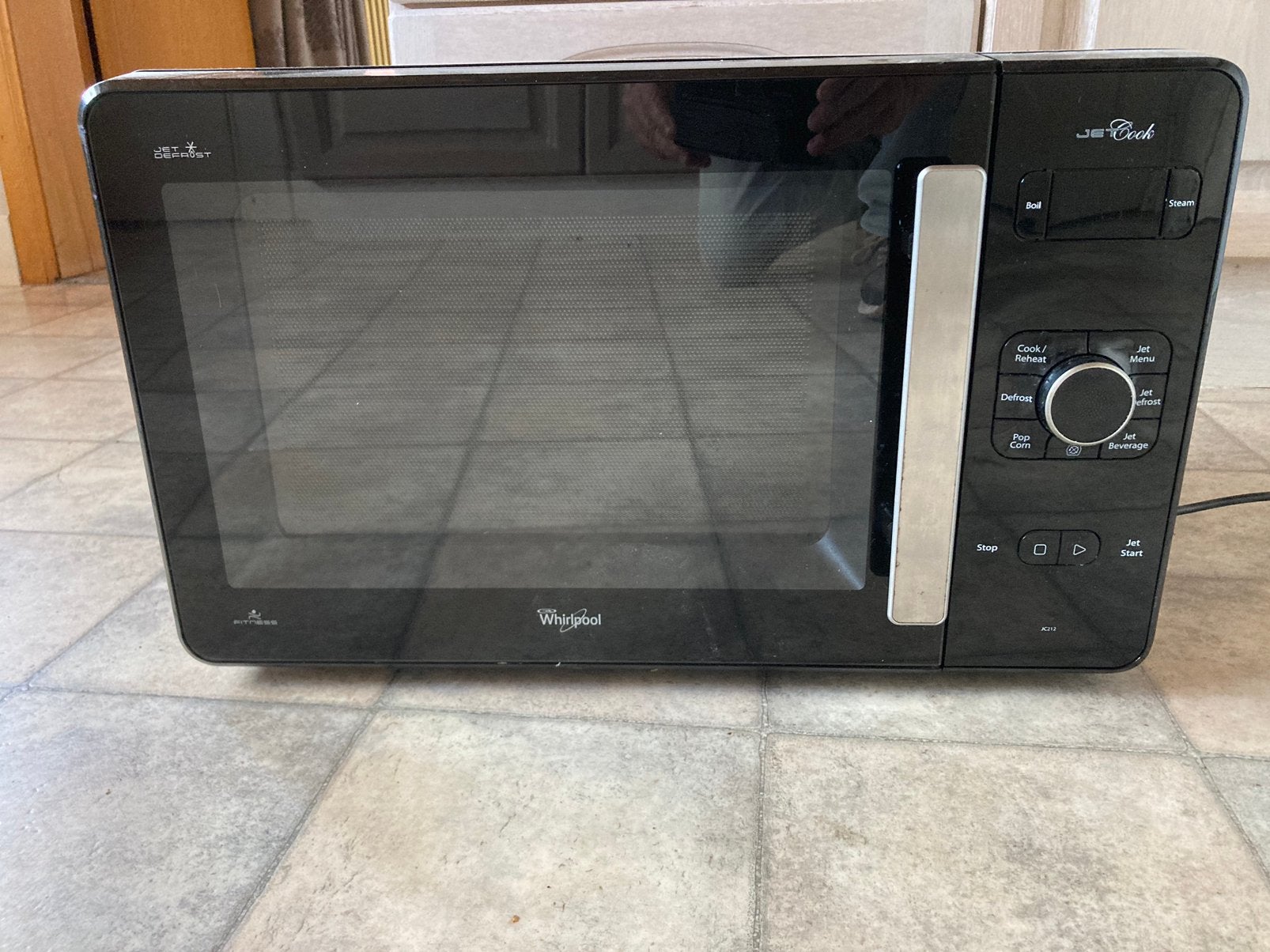 Inbouw microgolven Whirlpool, Electroménager, Enlèvement, Utilisé, Encastré