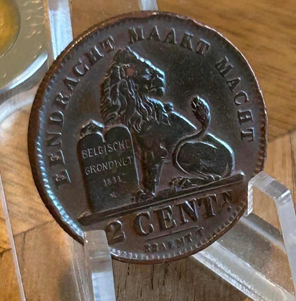2 cents 1912 léopold flamand 2, Enlèvement ou Envoi