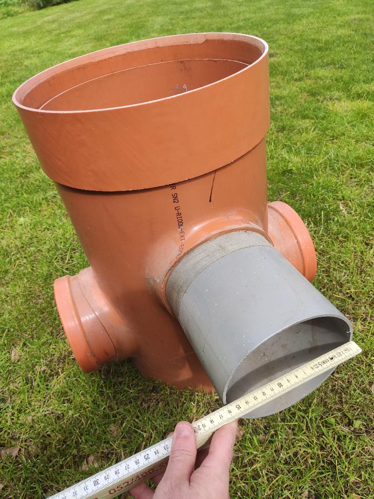 Toezichtsput diam. 315mm - aansluiting 3x160mm + accessoires, Doe-het-zelf en Bouw, Ophalen, Afvoer, PVC, Nieuw