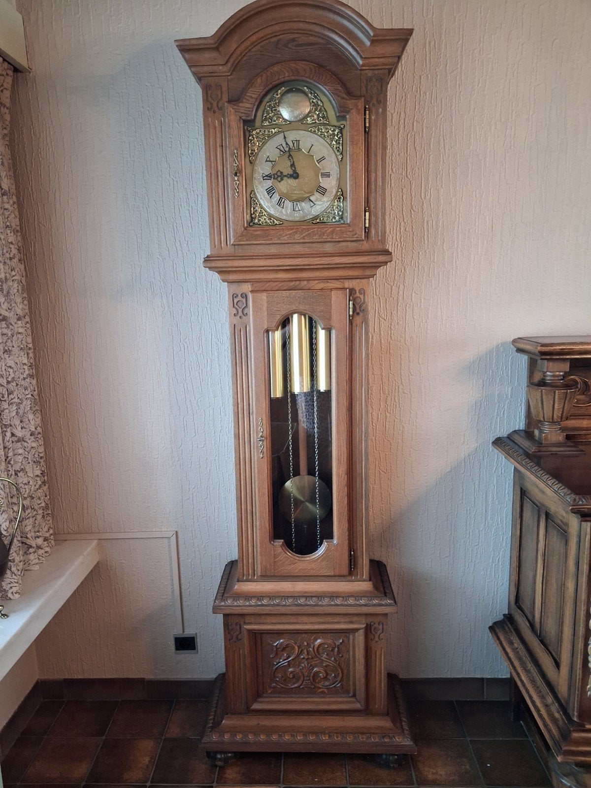 Mooie staande klok, Antiquités & Art, Antiquités | Horloges, Enlèvement
