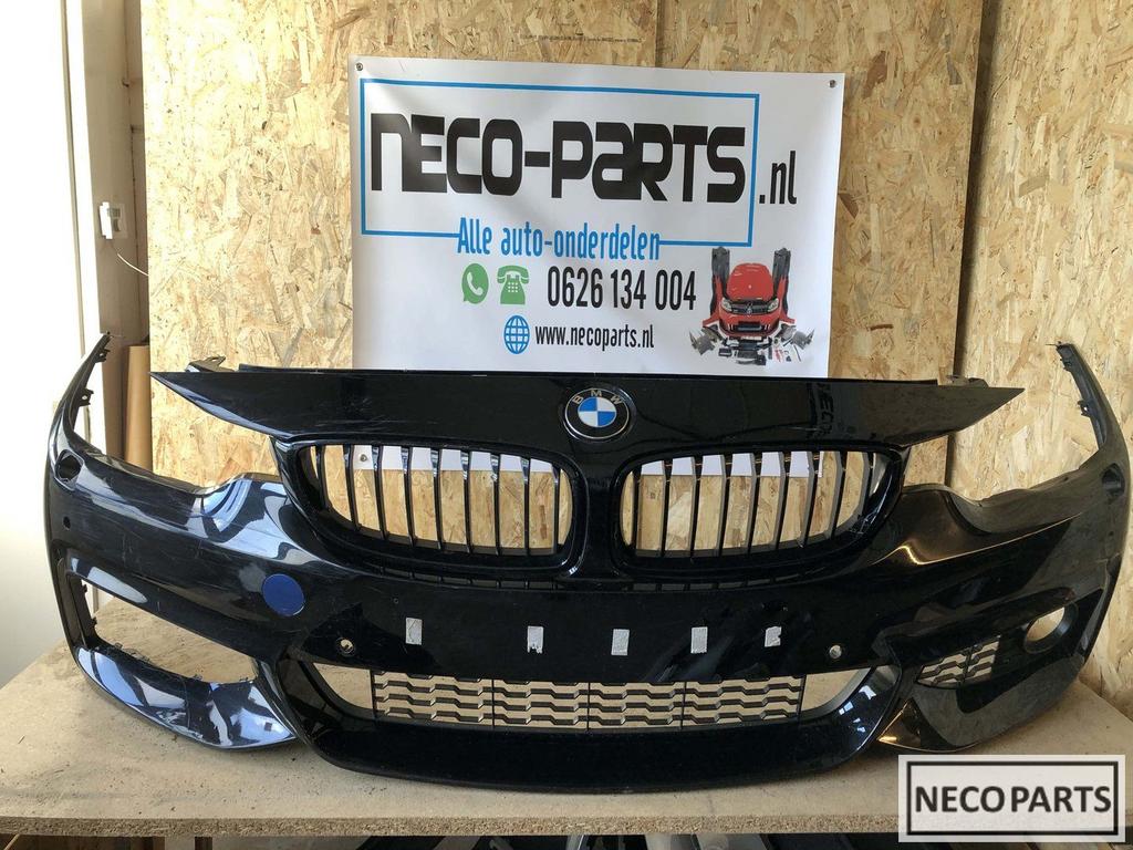 BMW 4 serie f32 f33 f36 m pakket m bumper voorbumper, -, Enlèvement, Utilisé, Avant