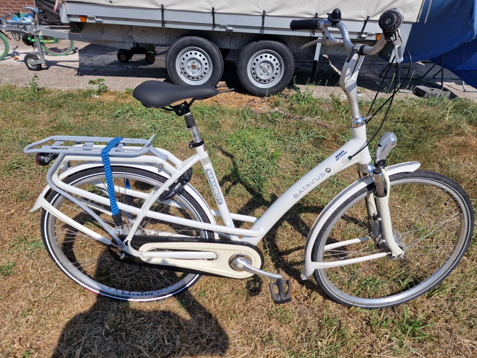 damesfiets Batavus mambo 7 28" 53 cm, Ophalen, Versnellingen, Batavus, Trommelrem