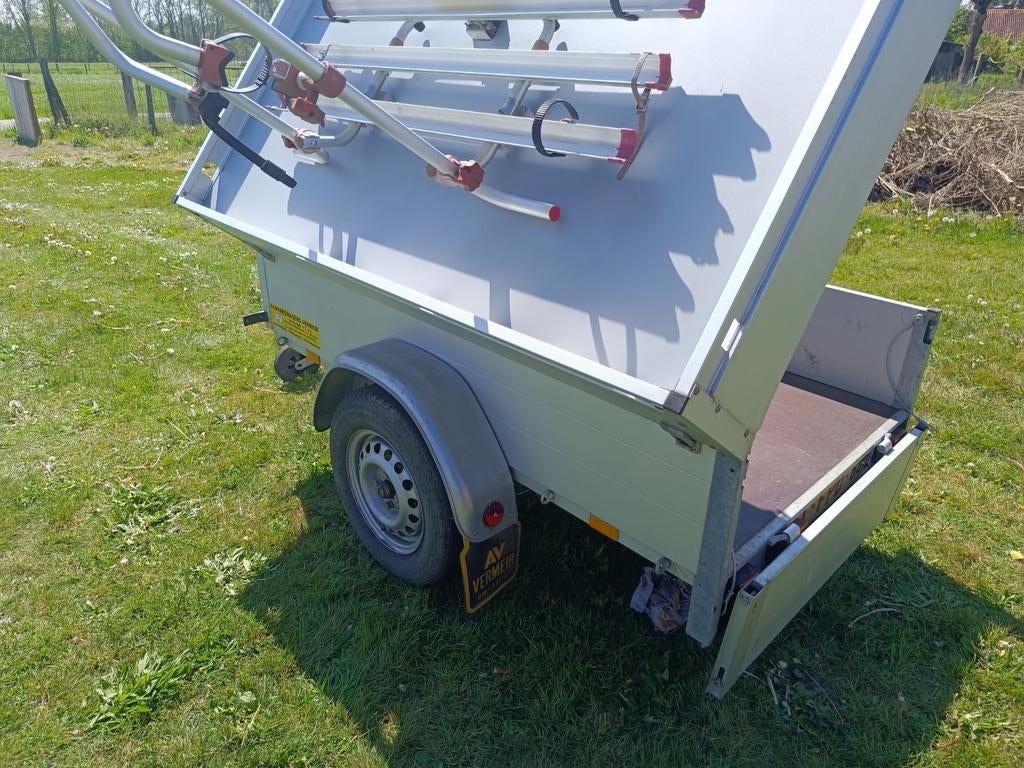 Bagage aanhangwagen, Ophalen, Gebruikt