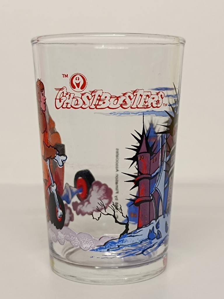 Ghostbusters VMC 1986 vintage glas, Ophalen of Verzenden