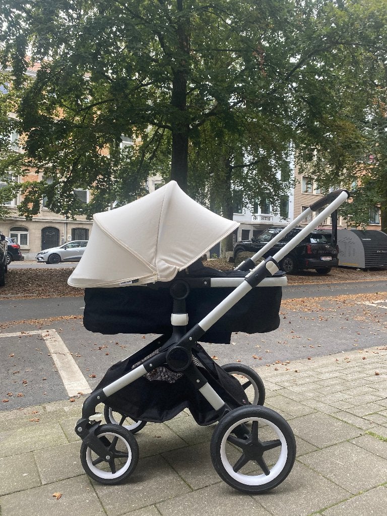 Poussette Bugaboo Fox 2-en-1 + Siège auto Cybex, Enfants & Bébés, Enlèvement, Poussette, Bugaboo, Avec siège auto