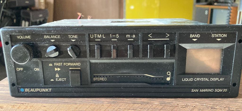Blaupunkt San Marino SQM 20 autoradio, Autos : Divers, Autoradios, Utilisé, Enlèvement ou Envoi