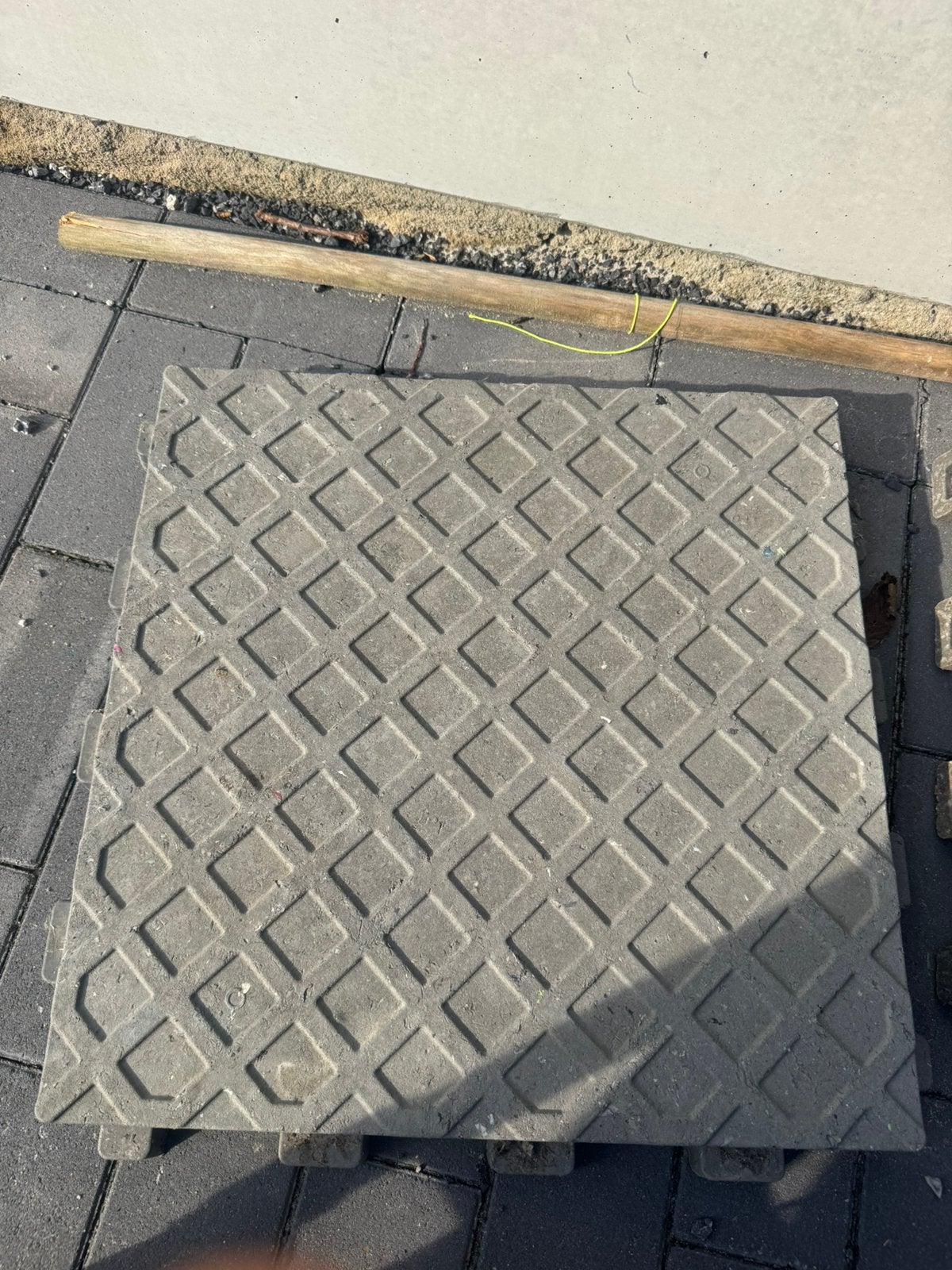 Plaques d acces , Caillebotis, Jardin & Terrasse, Pavé & Dalles, Enlèvement, Comme neuf, Composite