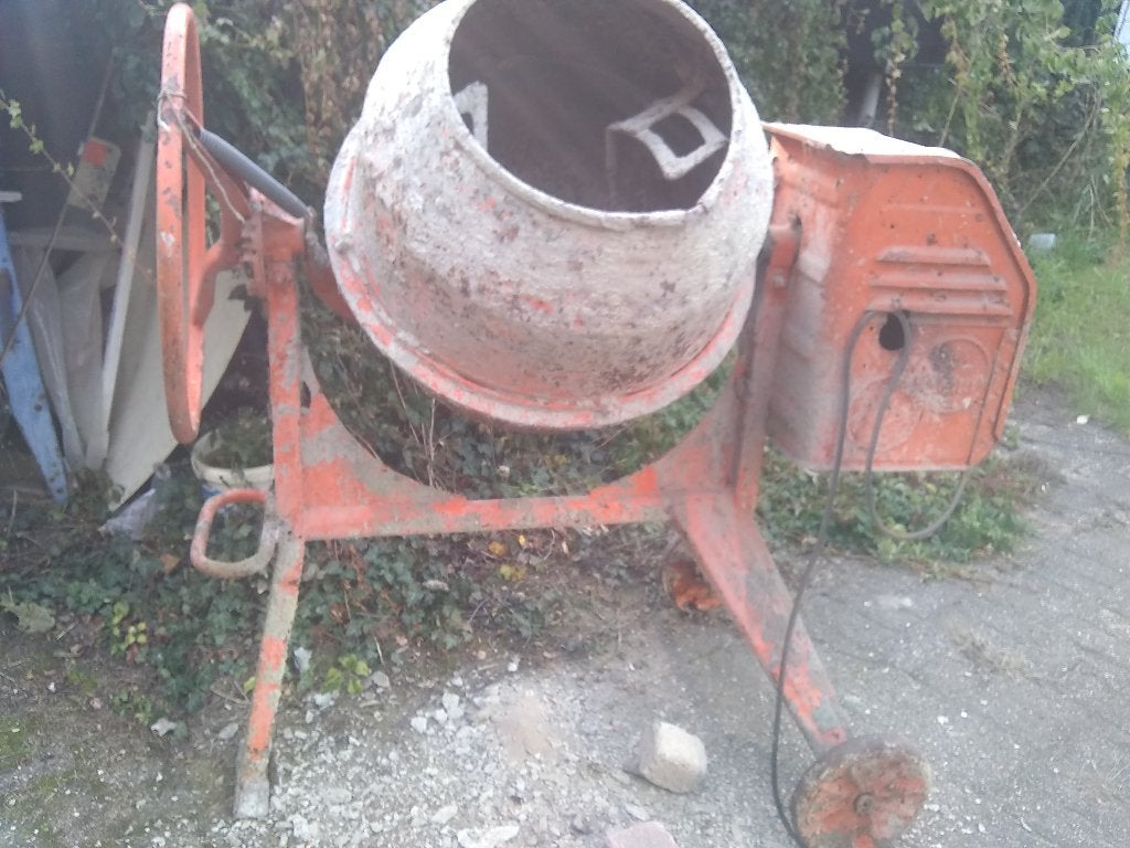 betonmolen, Ophalen, Gebruikt