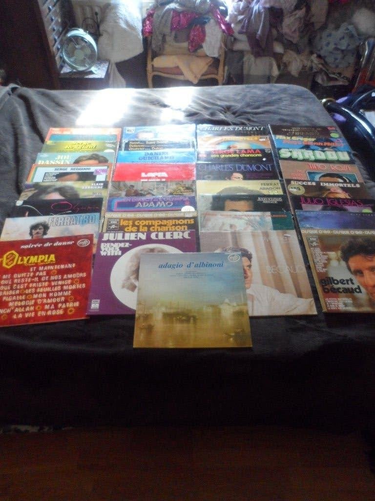 Set van 33 vinnen 33 rpm, Cd's en Dvd's, Ophalen, Gebruikt, 1970 - 1979, Overige genres