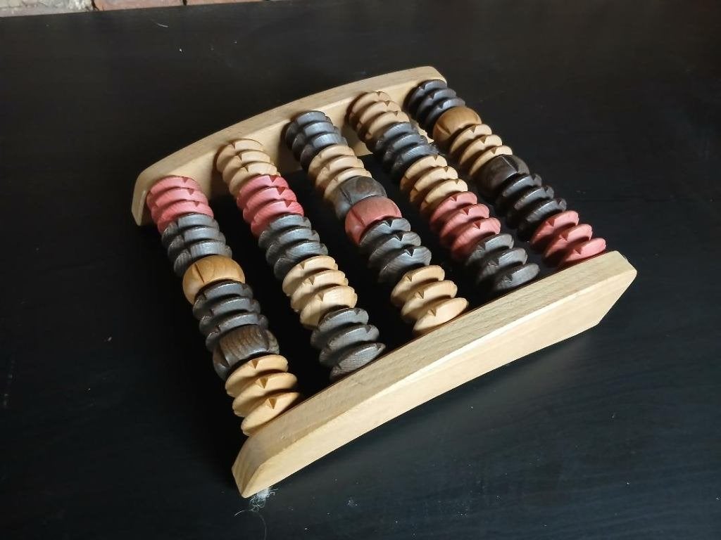 Rouleau de Massage EN BOIS Pieds, Enlèvement, Comme neuf, Autres types