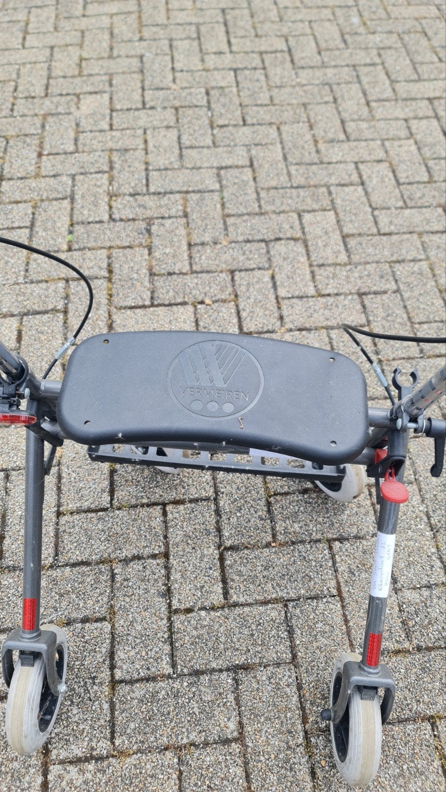 Verkoop, rollater in goede staat vermeiren met remmen op, Diversen, Rollators, Ophalen of Verzenden