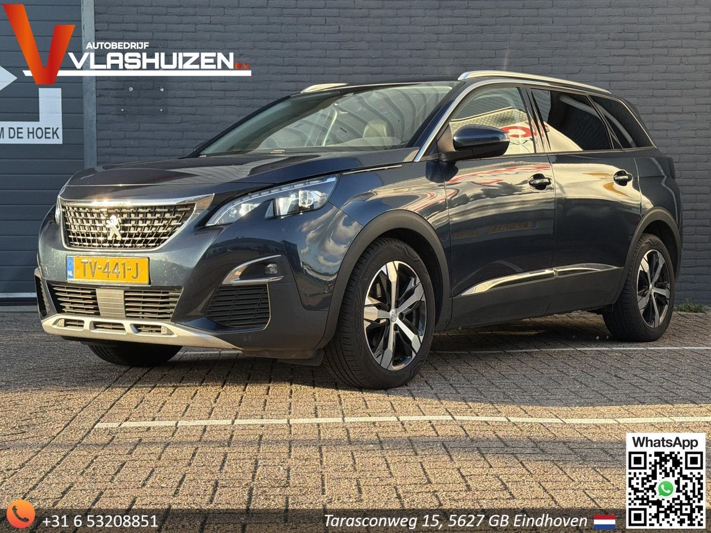 Peugeot 5008 1.2 PureTech Allure | 7 Persoons | Automaat | C, Auto's, Automaat, Blauw, 127 g/km, SUV of Terreinwagen