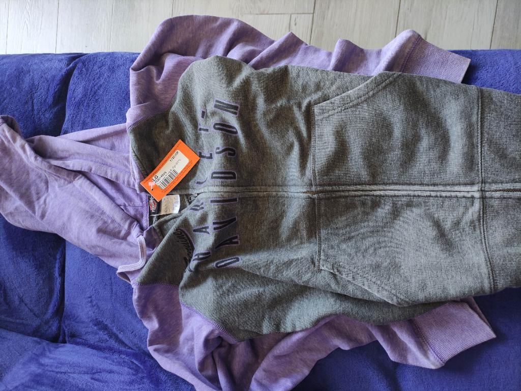 Harley Davidson ziphoodie, Overige typen, Harley Davidson, Dames, Ophalen