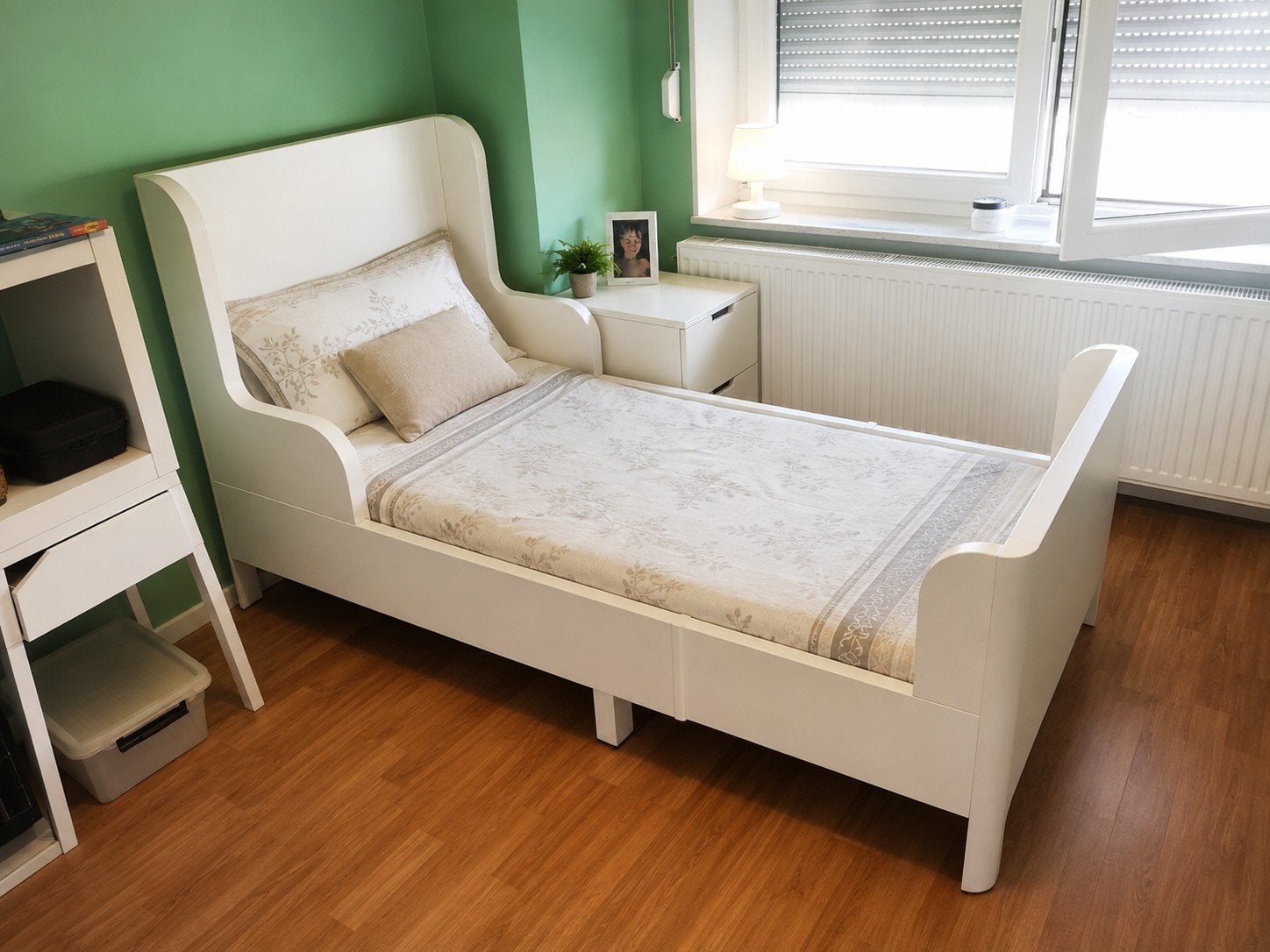 Lit enfant ( IKEA / BUSUNGE ), Enfants & Bébés, Chambre d'enfant | Lits, Enlèvement, Comme neuf, Sommier à lattes