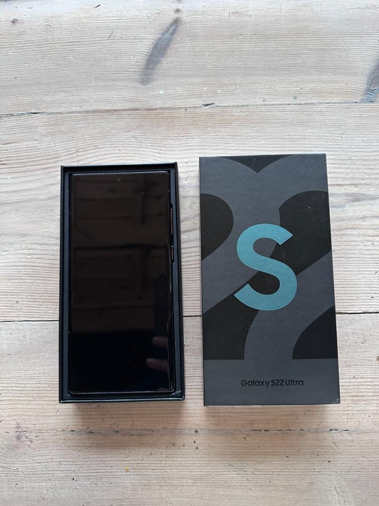 Samsung Galaxy S22 Ultra - 512GB - Green(+ 6 gratis hoesjes), Telecommunicatie, Mobiele telefoons | Samsung, Ophalen, Zo goed als nieuw