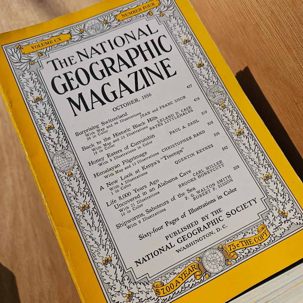 Oude National Geographics, Boeken, Tijdschriften en Kranten, Ophalen of Verzenden, Gelezen, Wetenschap en Natuur