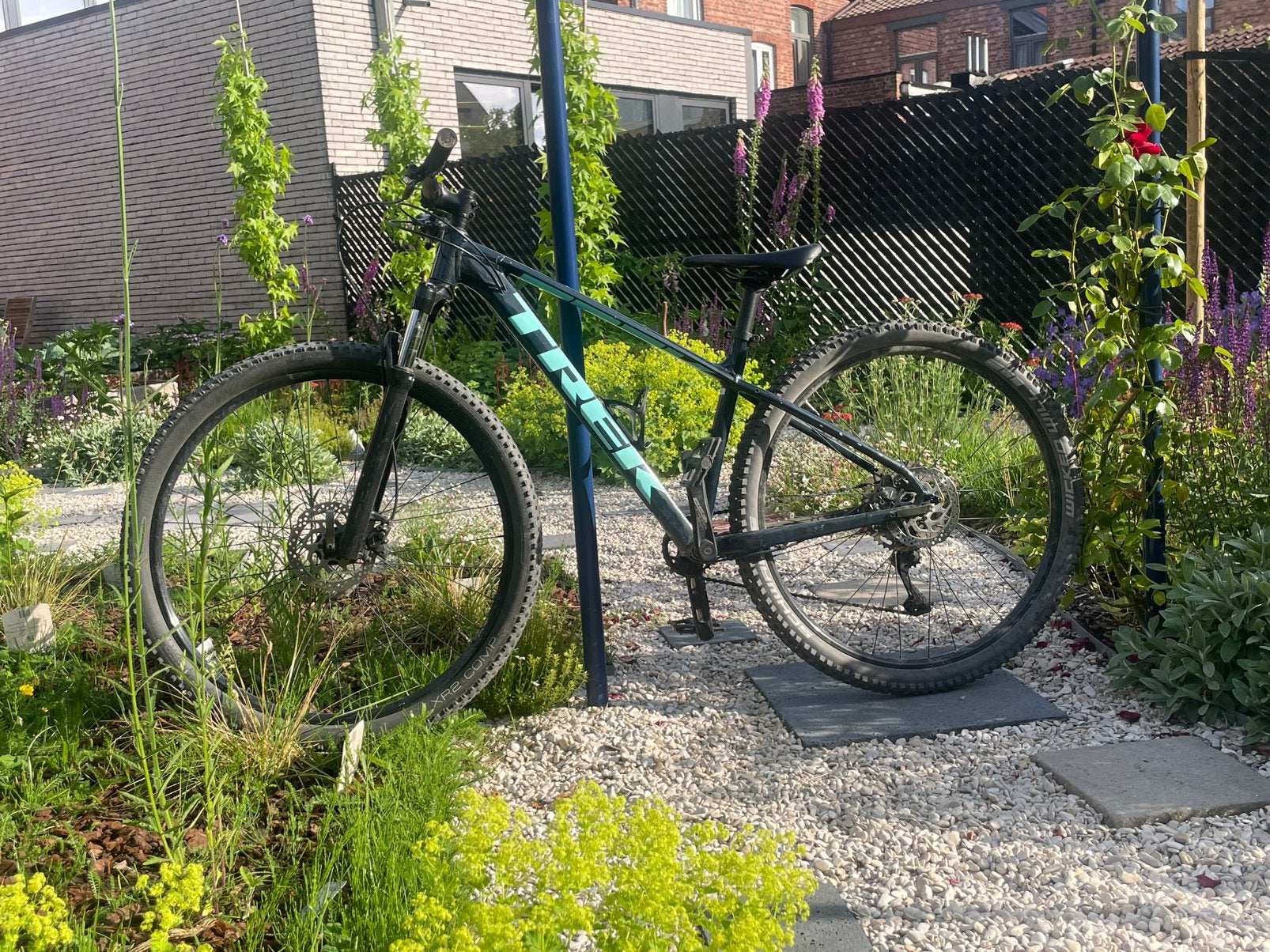 Trek marlin 7 gen 2 - Rockshox Judy - Maat M, Ophalen, Hardtail, Zo goed als nieuw, Schijfrem