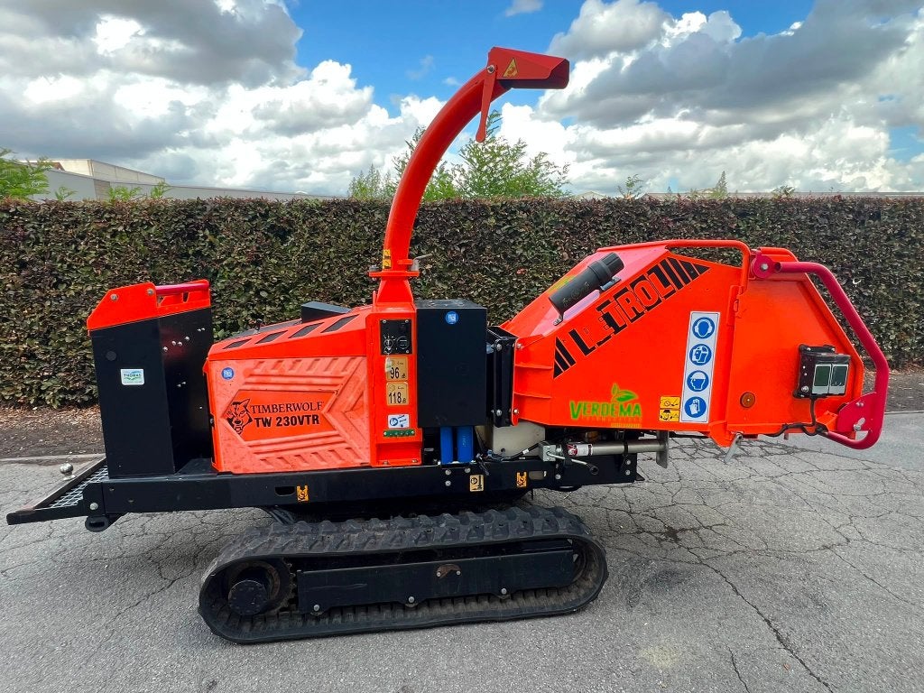 Timberwolf TW230VTR hakselaar, Ophalen, Hakselaar