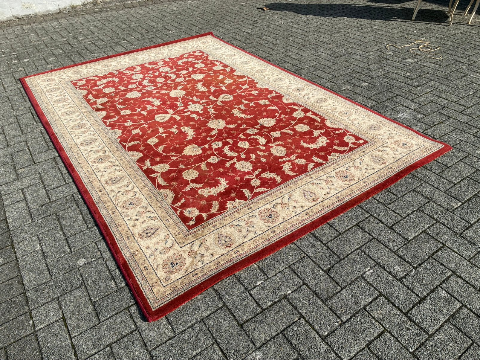 Castello rood tapijt 200 x 290 cm, Huis en Inrichting, Ophalen, Gebruikt, Royal, 150 tot 200 cm
