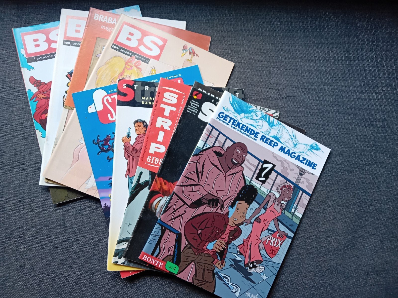 diverse strip magazines, Boeken, Ophalen of Verzenden