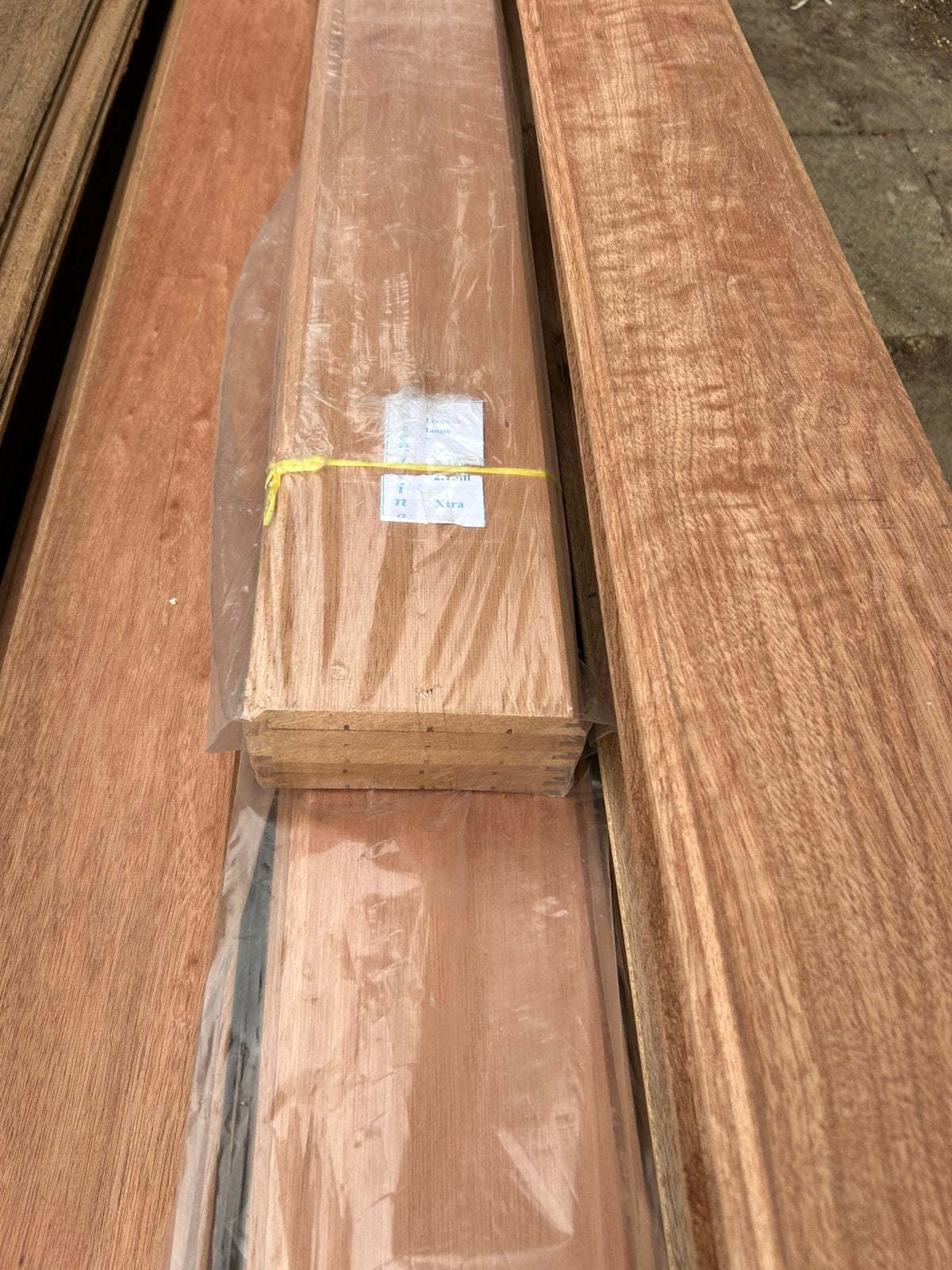 Top lot 15 m2 meranti planchetten eerste keuze, Ophalen, Zo goed als nieuw