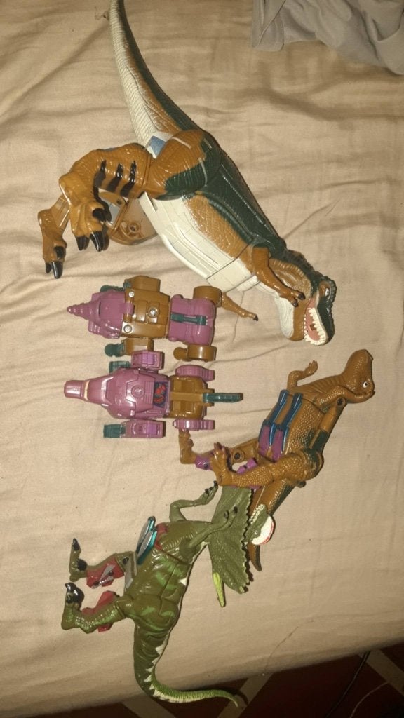 Transformers en ko/bootleg transformer dino's, G1, Ophalen of Verzenden, Zo goed als nieuw, Overige rassen