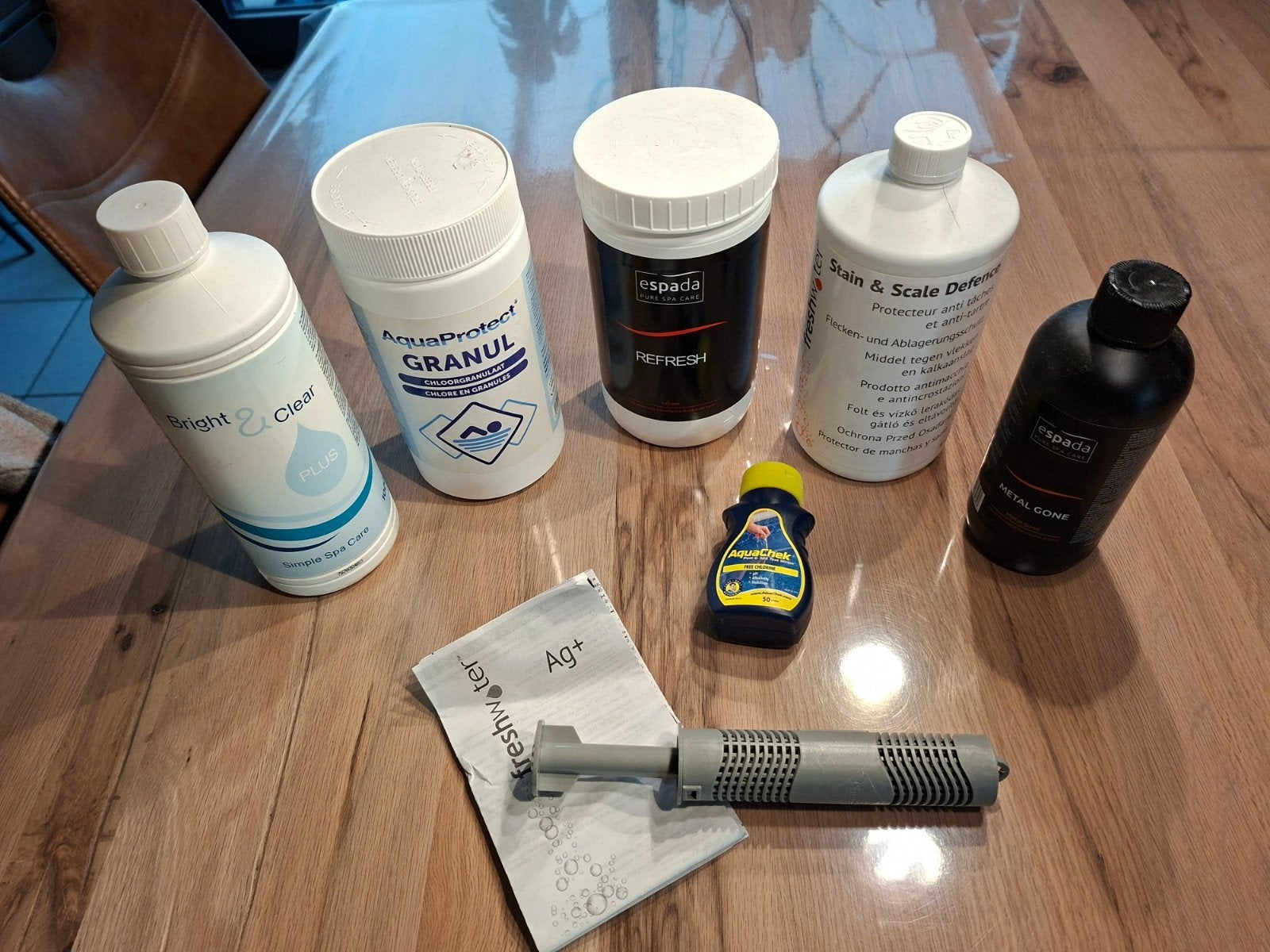 Jacuzzi producten opstart, Ophalen
