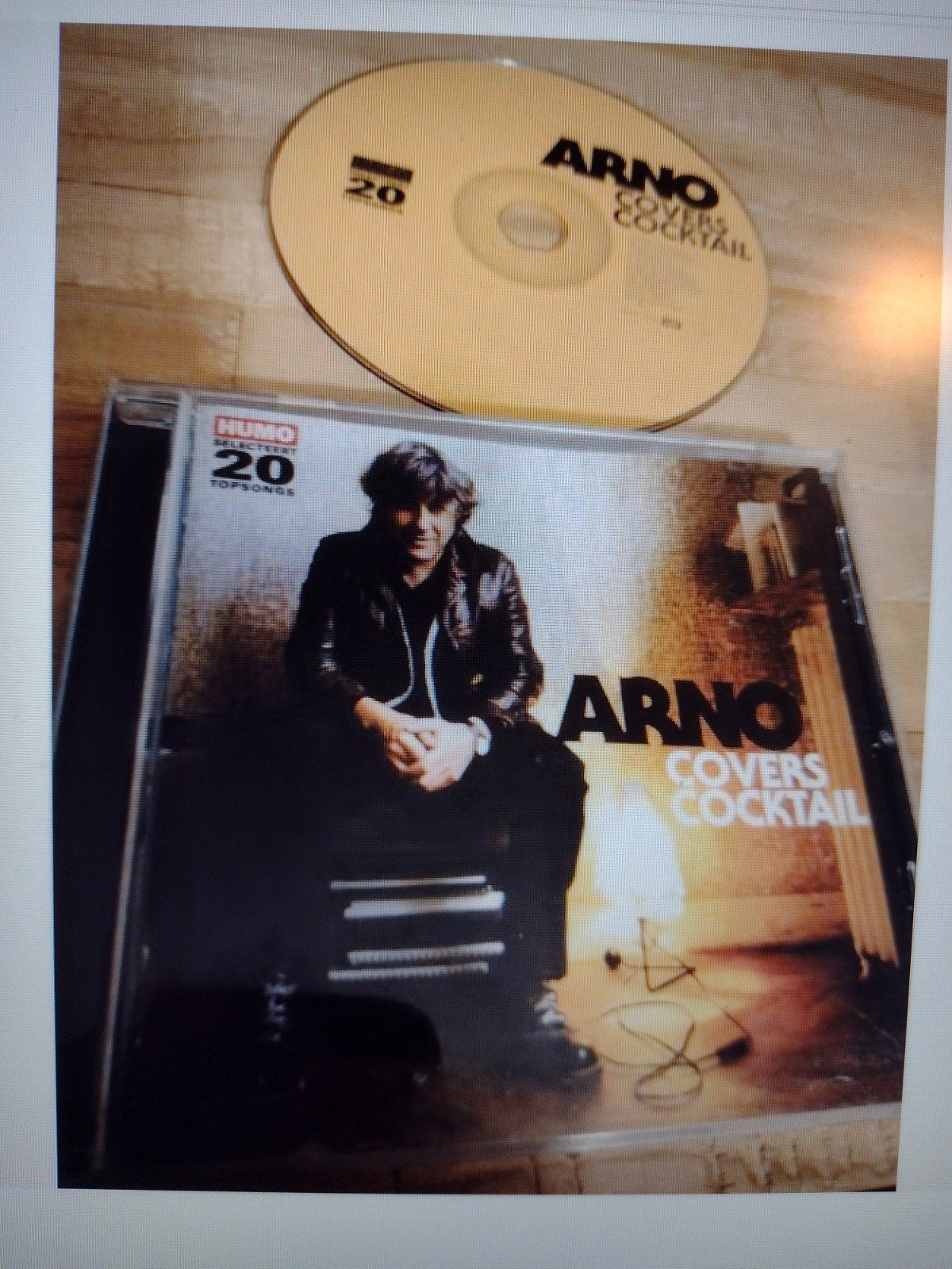 BELPOP CD: ARNO: COVERS COCKTAIL (Humo 2008), Cd's en Dvd's, Ophalen of Verzenden, Zo goed als nieuw, Pop