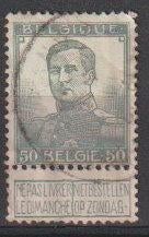 Belgique 1912 n 115, Envoi, Affranchi