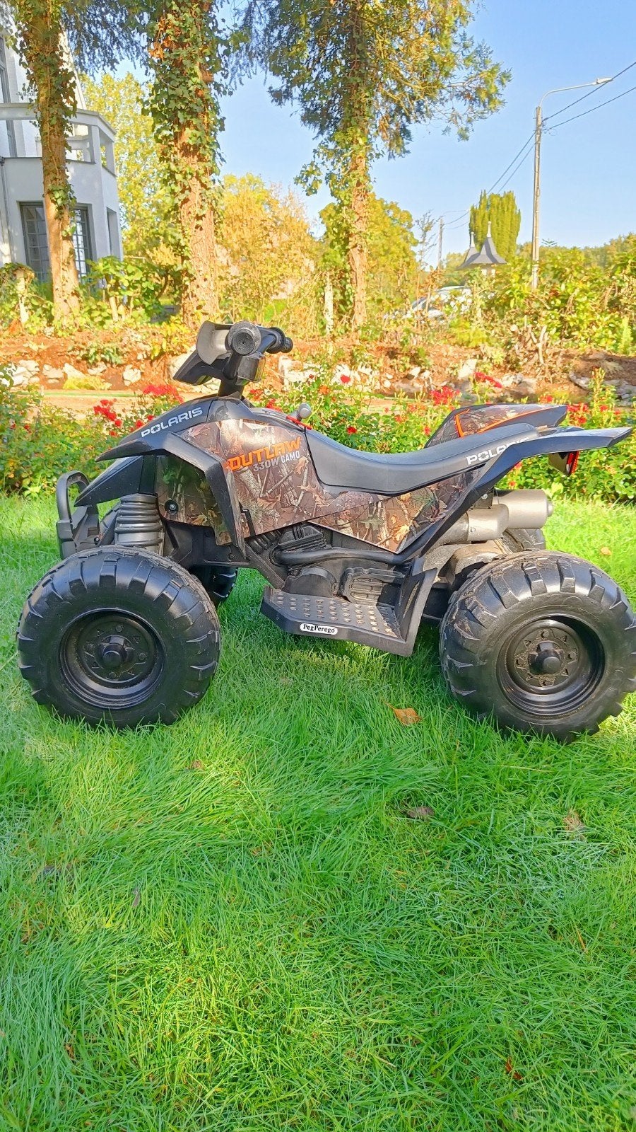 Polaris Outlaw 330W ektrische quad voor kinderen vanaf 3 ja, Ophalen, Zo goed als nieuw, Overige typen