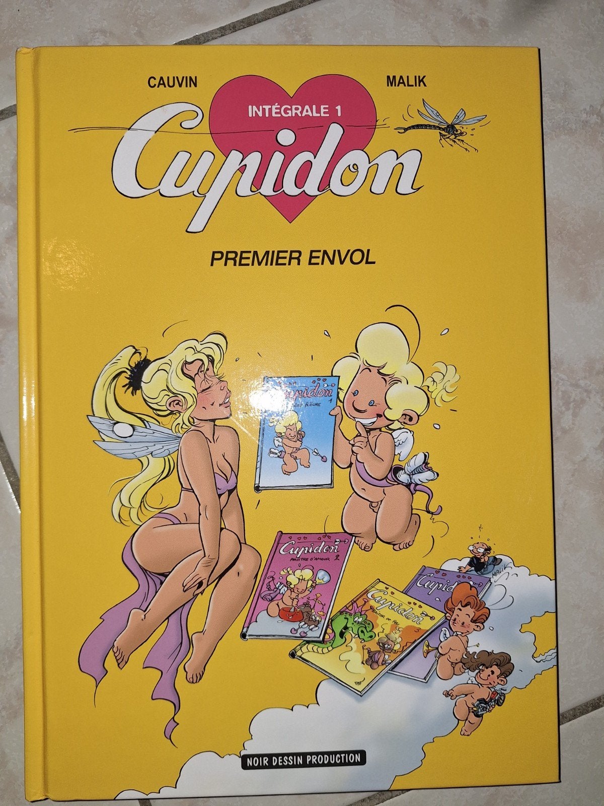 Cupidon Premier Envol 1,2,3 Intégral, Une BD, Enlèvement, Utilisé