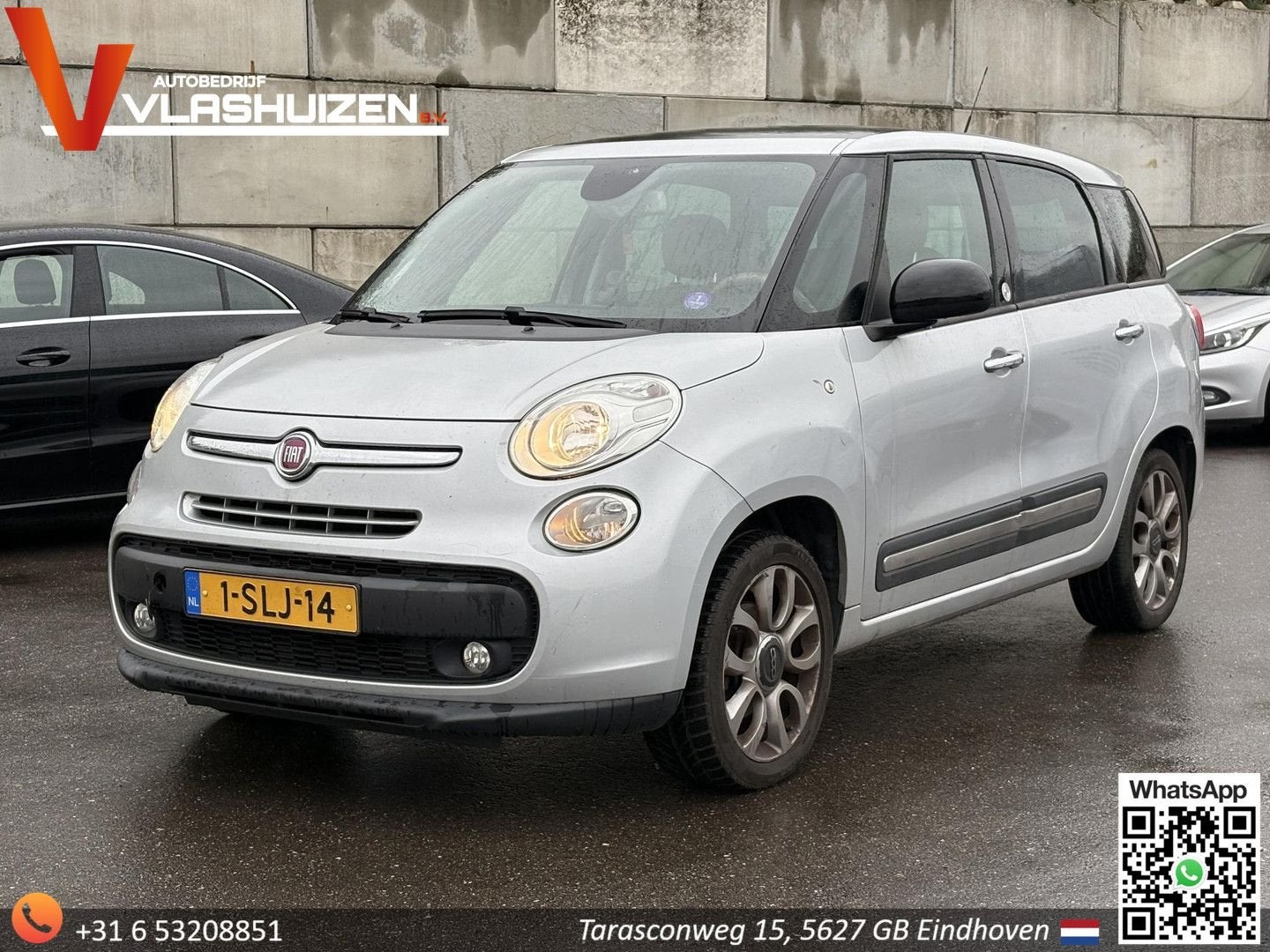 Fiat 500L Living 0.9 TwinAir Lounge 7p. | Pano | climatisati, Argent ou Gris, Achat, Entreprise, Boîte manuelle