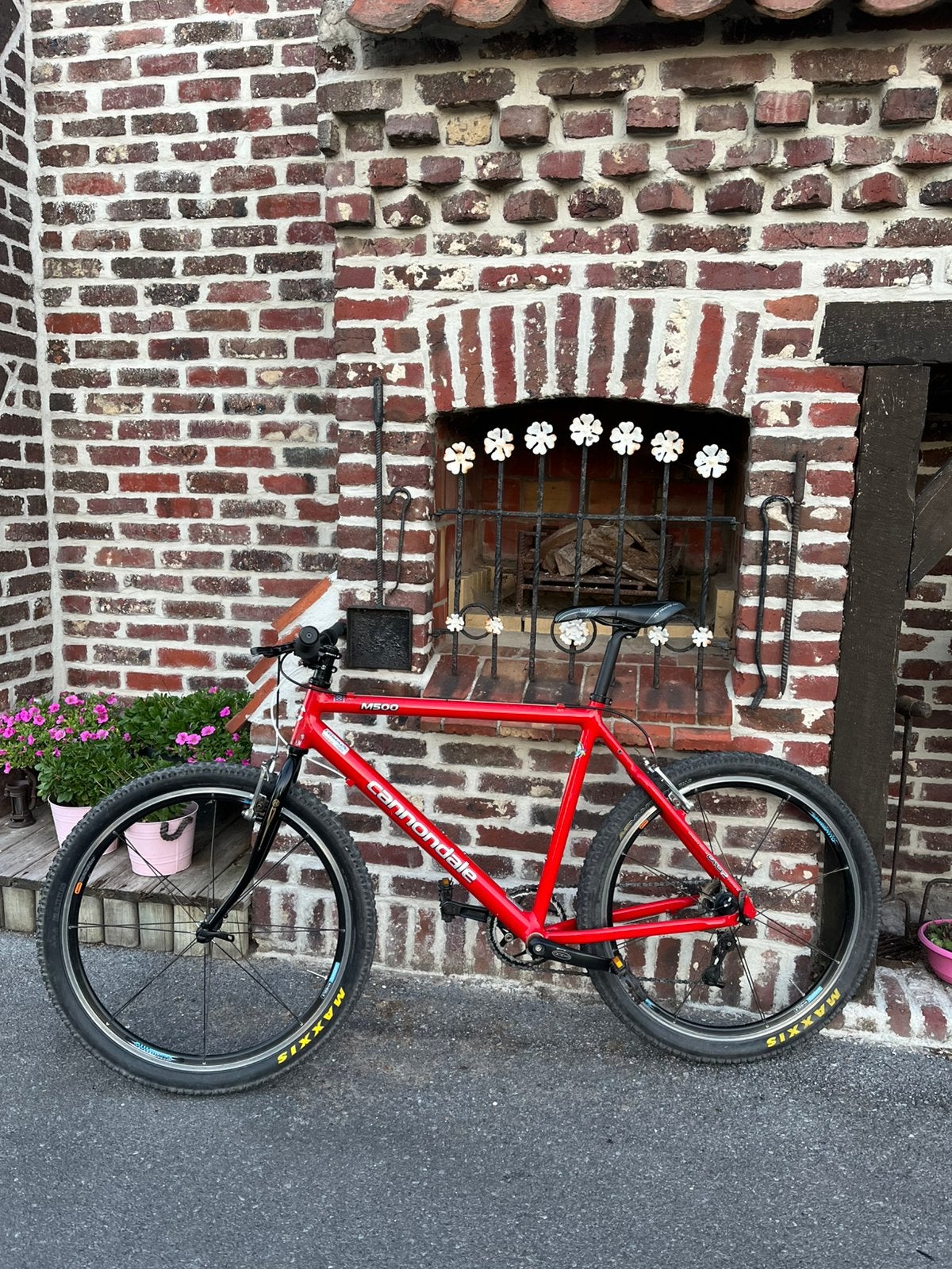 Cannondale M500 MTB 1x9 – Maat L – Veel nieuwe onderdelen, Fietsen en Brommers, Ophalen, Gebruikt, Heren