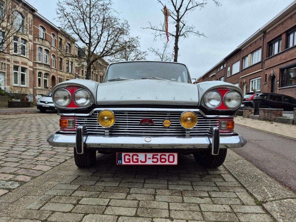 Humber Super Snipe Series V 1965, Auto's, 4 deurs, Achterwielaandrijving, Zwart, Leder