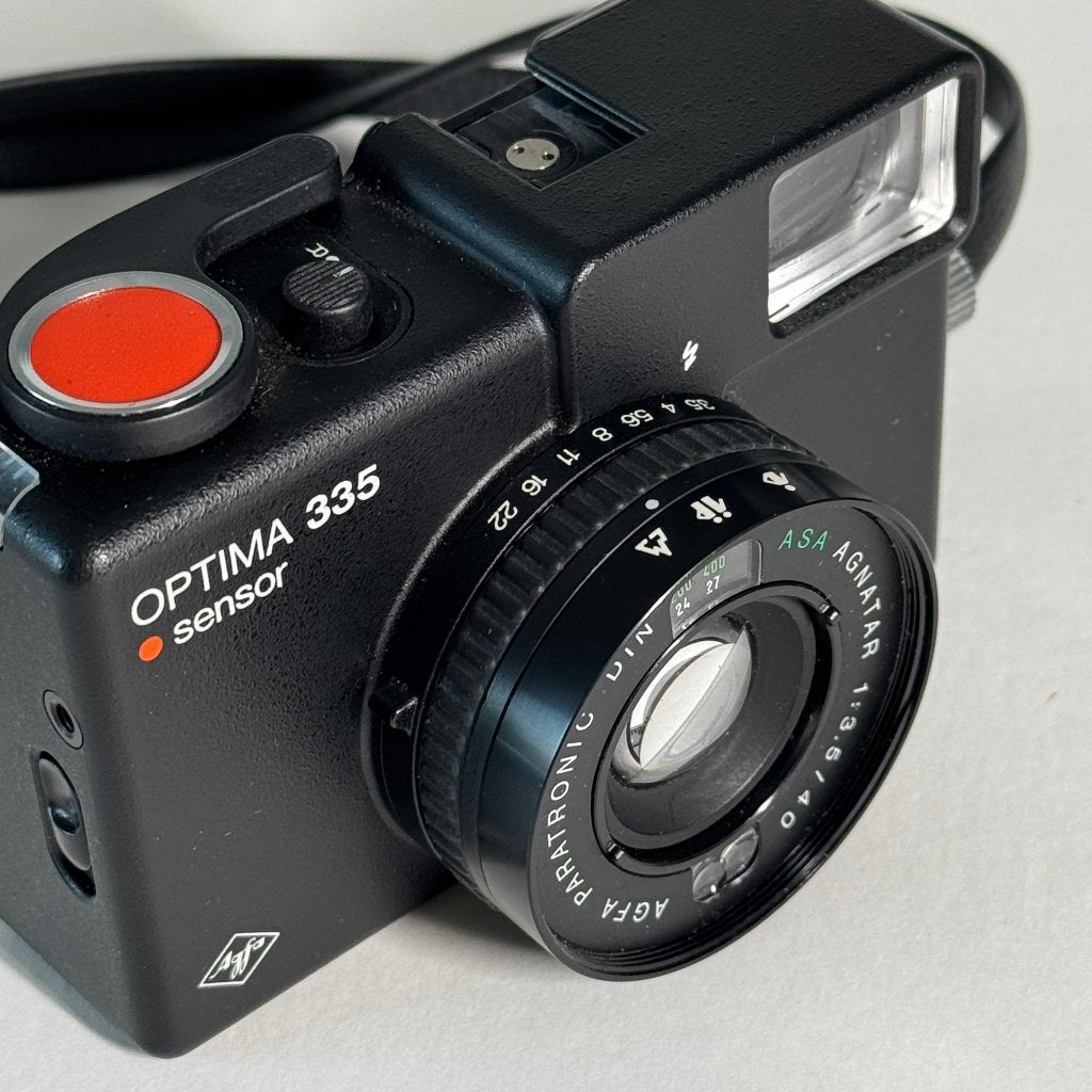 Agfa Optima 335 Sensor - 35 mm - filmcamera, Audio, Tv en Foto, Fotocamera's Analoog, Ophalen, Zo goed als nieuw, Overige Merken