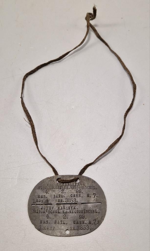 Marke Grenadier de reconnaissance de la Première Guerre mond, Envoi, Armée de terre, Ruban, Médaille ou Ailes