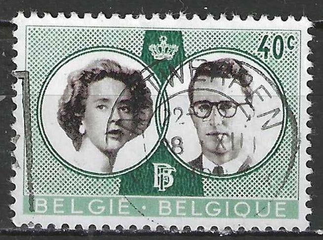 Belgie 1960 - Yvert/OBP 1169 - Boudewijn en Fabiola (ST), Postzegels en Munten, Verzenden, Gestempeld, Gestempeld, Koninklijk huis