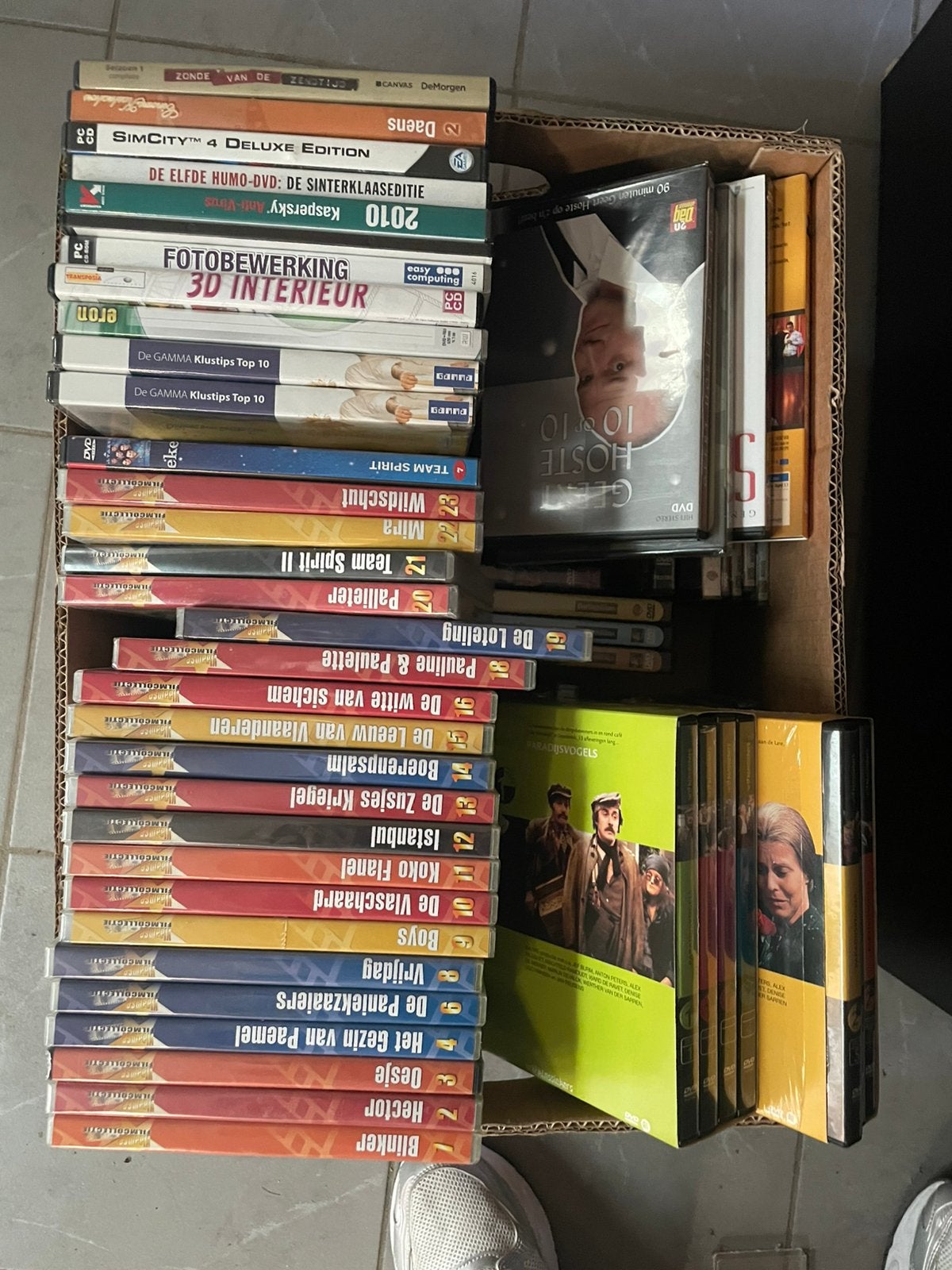 Lot DVD’s - te ruil tegen 6x1,5L pepsi max, Enlèvement, Comme neuf
