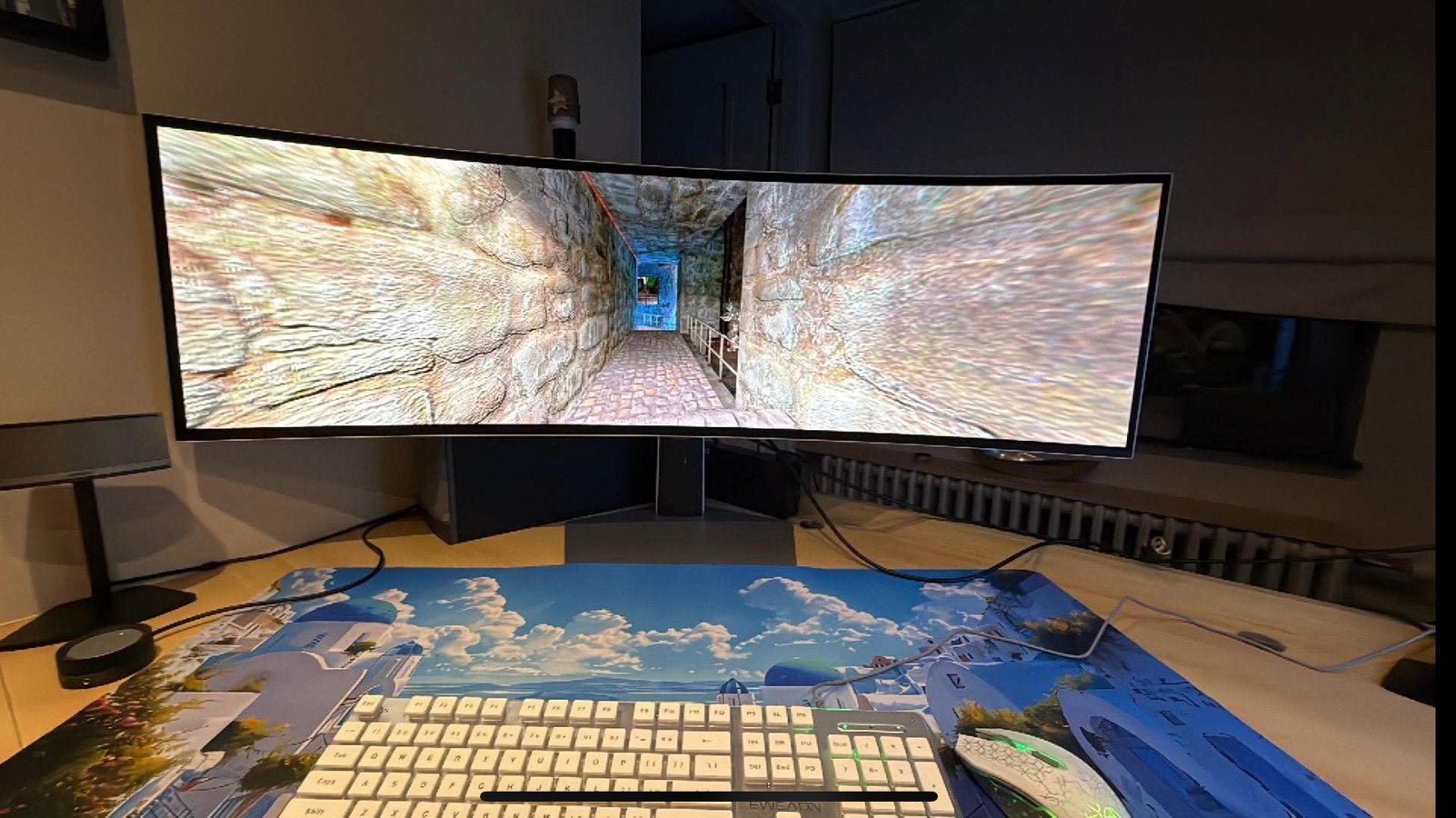 Samsung 49 inch oled 5K 240hz, Informatique & Logiciels, Moniteurs, Enlèvement, Comme neuf, Haut-parleurs intégrés