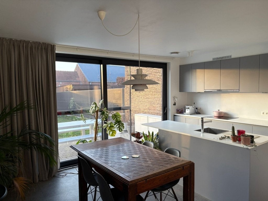 Keuken te koop - zelf afbreken, Sans poignée, Gris, Bois, Enlèvement