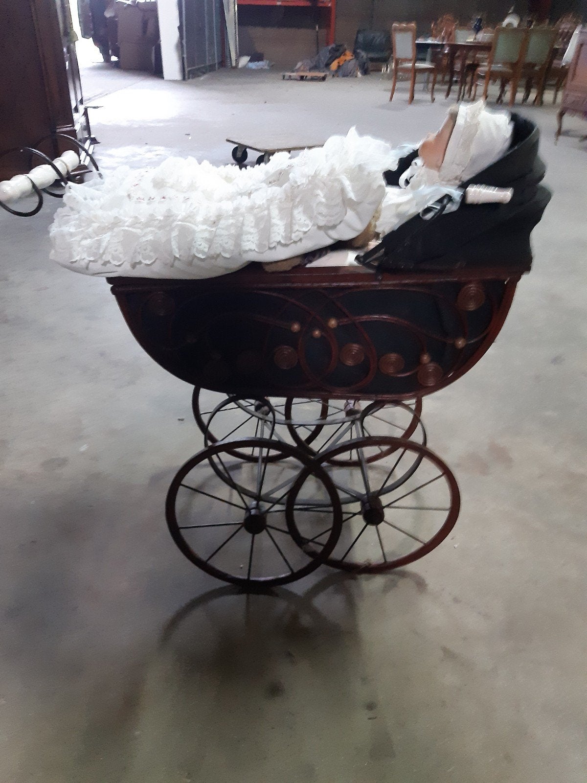 antieke kinderwagen, Enlèvement ou Envoi, Poussette