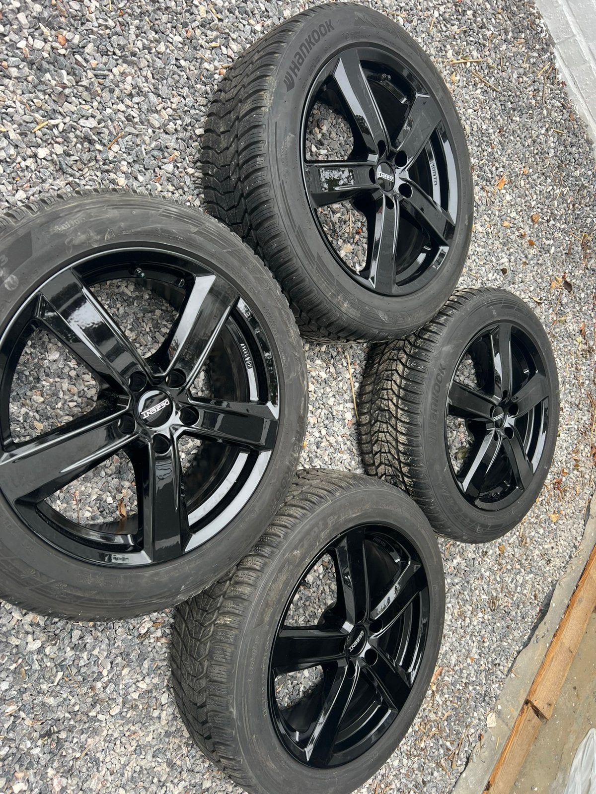 DEZENT 18" + HANKOOK — TIGUAN ALLSPACE, Autos : Pièces & Accessoires, Pneus et Jantes, Véhicule de tourisme, 18 pouces, Enlèvement