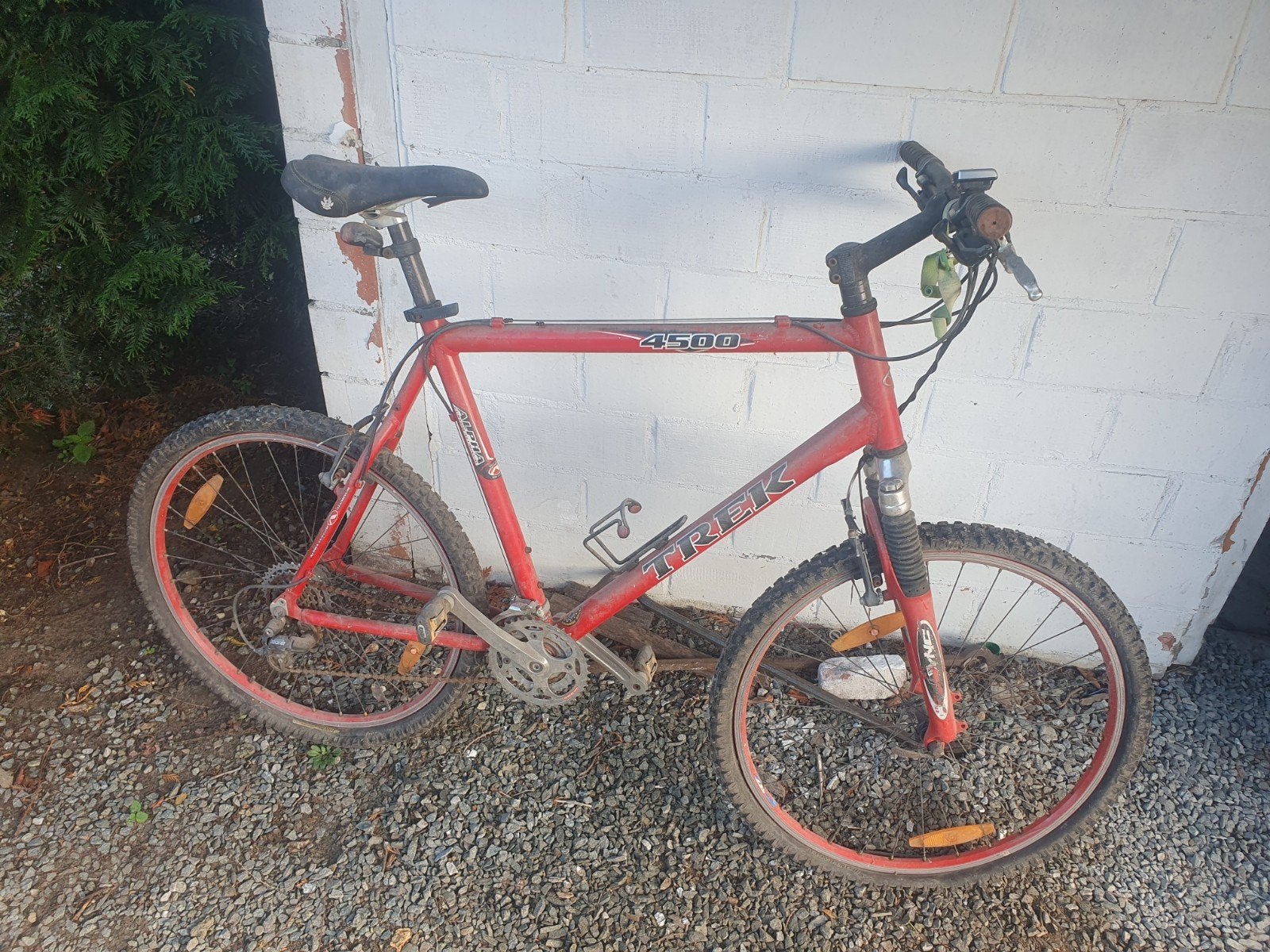 Moutenbike, Ophalen