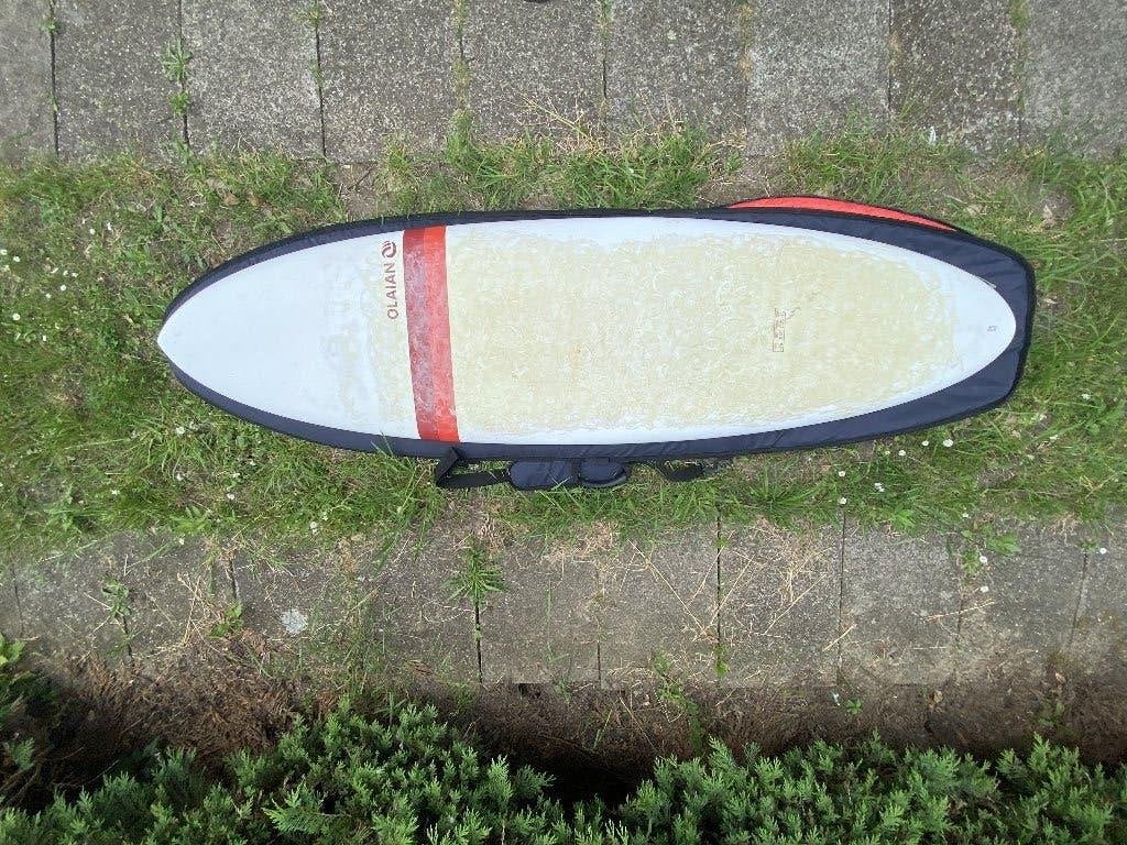 Olaian 6'6 — Hardtop — 41l, Ophalen, Gebruikt, Shortboard, Met koord