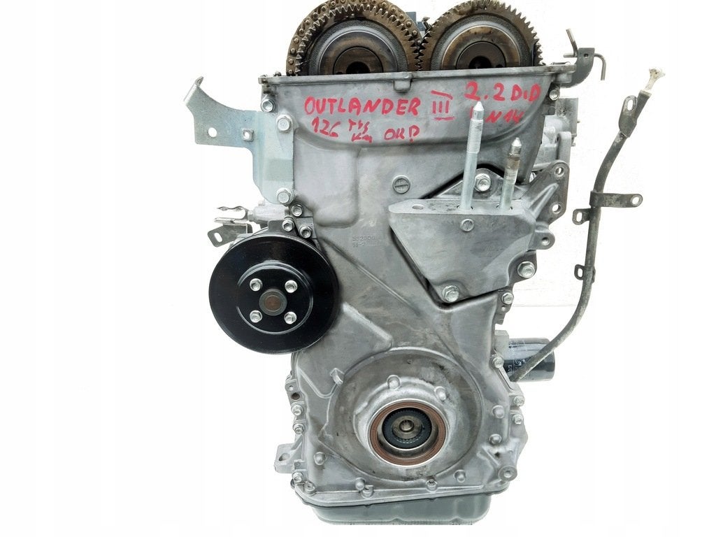 Moteur 4N14 Nu OUTLANDER MITSUBISHI, Envoi, Utilisé, Skoda