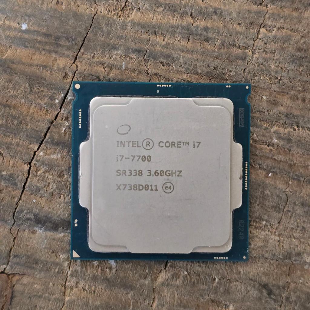 Intel i7-7700, Computers en Software, Processors, LGA 1151, Gebruikt, 4-core, Ophalen of Verzenden