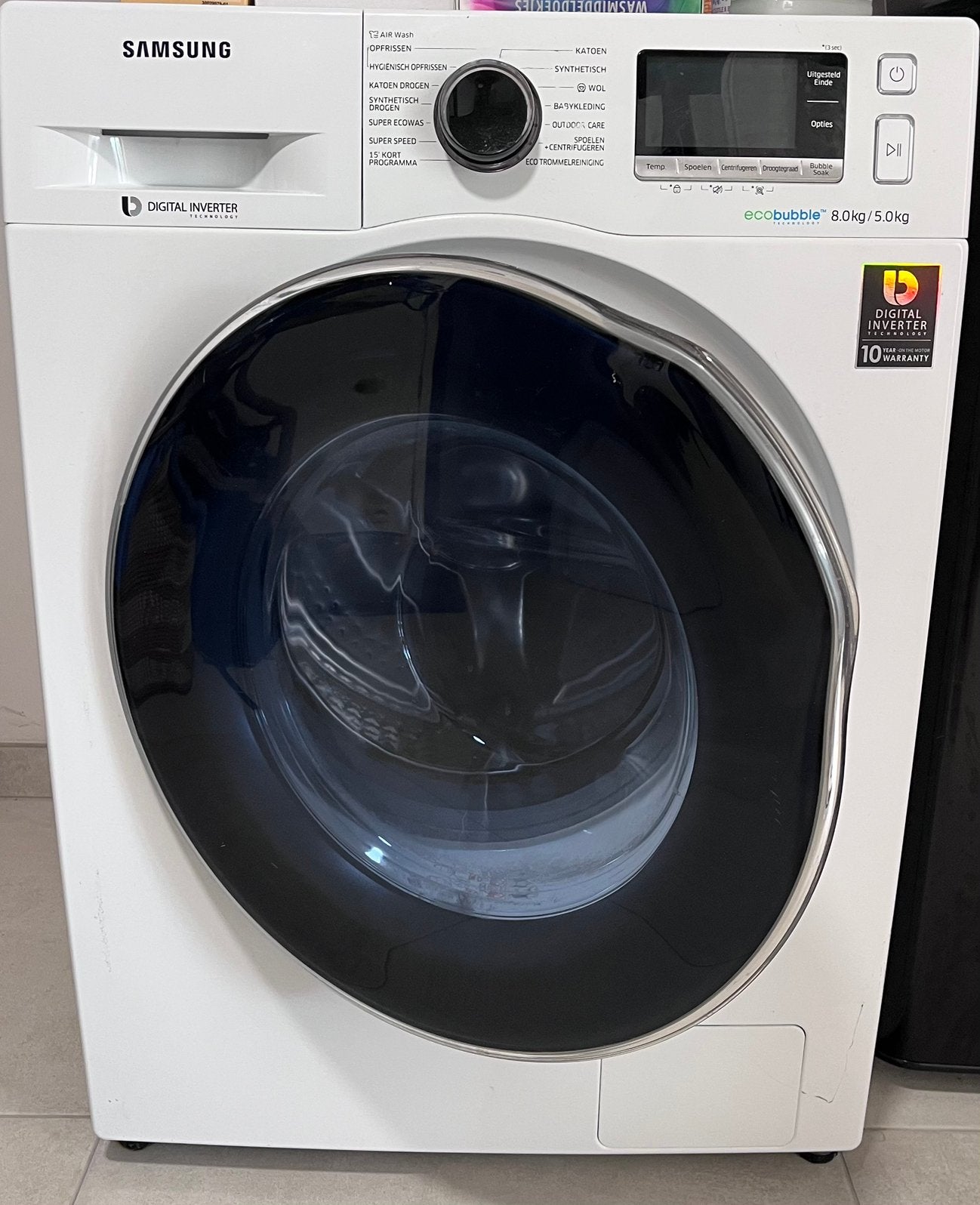 Samsung wasmachine te koop, Elektronische apparatuur, Ophalen, Zo goed als nieuw