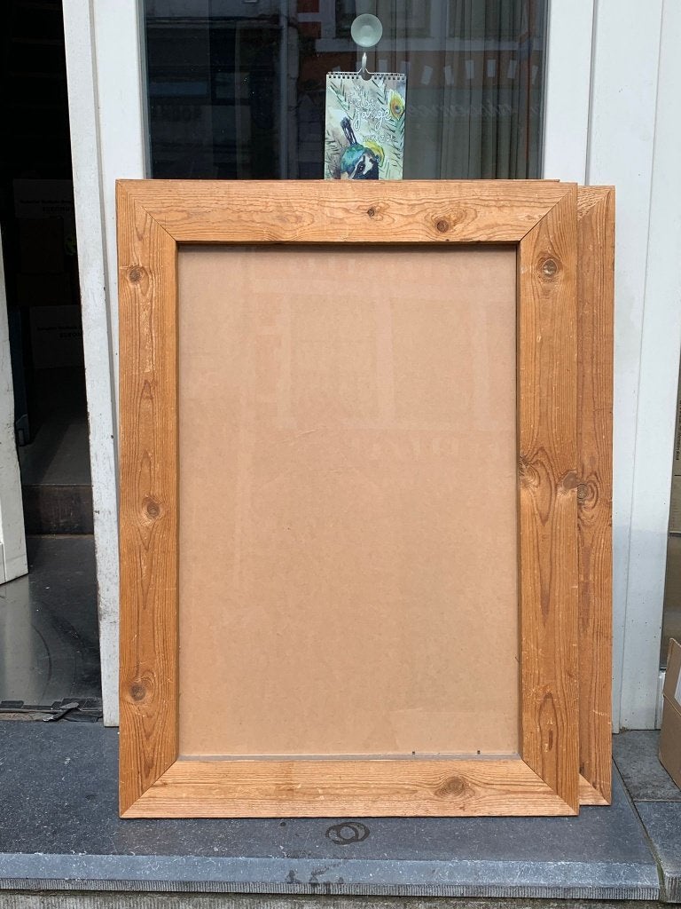 robuuste grote kaders, Ophalen, Bruin, Hangend, 80 cm